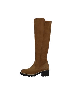 Platform boots - braun