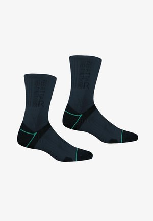 Regatta, REGATTA BLISTER PROTECTION II 2 PACK WALKING SOCKS HIKING SOCKS - Sports socks - navy aruba blue