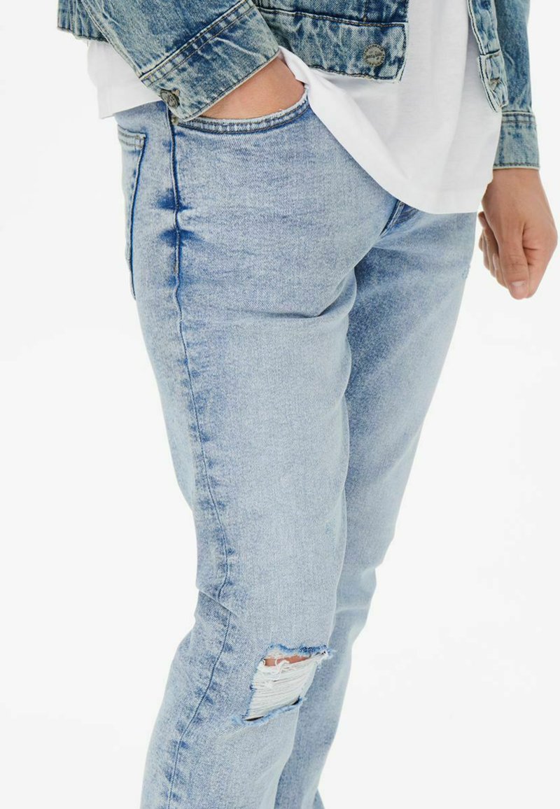 Herren Skinny Fit | Only & Sons SLIM FIT ONSLOOM Jeans Slim Fit blue denim - UX03866 Herren Skinny Fit | Only & Sons SLIM FIT ONSLOOM Jeans Slim Fit blue denim - UX03866