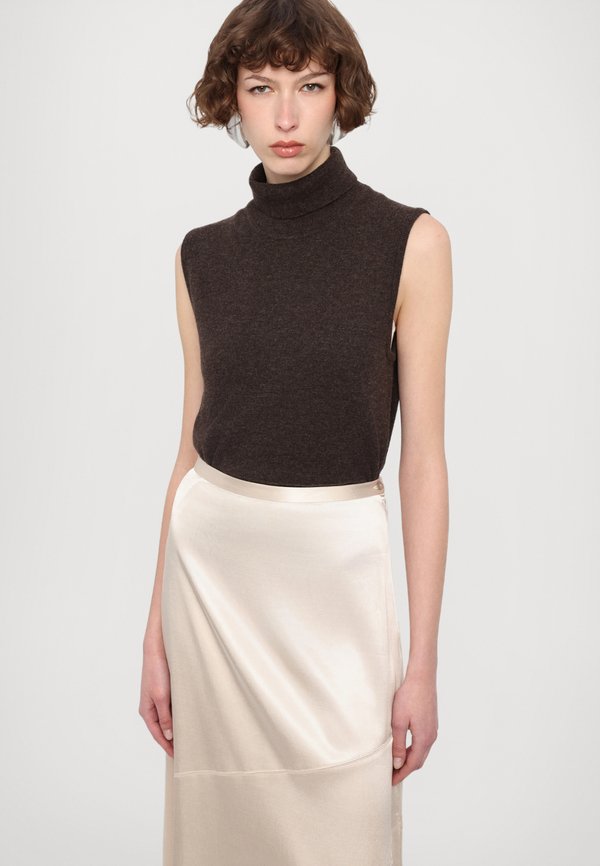 JUNO - A-line skirt - silver2