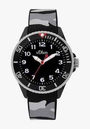 s.Oliver CAMOUFLAGE - Uhr - grey