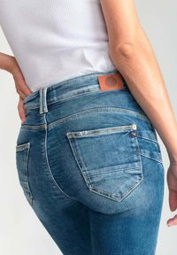 Le Temps Des Cerises PUSH-UP REGULAR  PULP - Jeans Straight Leg - bleu