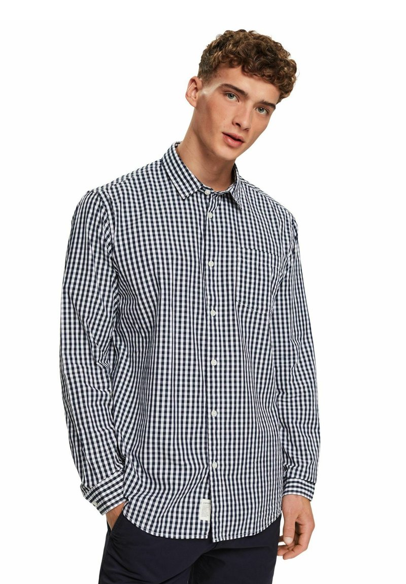 Herren Freizeithemden | Esprit Hemd navy/dunkelblau meliert - GD81840 Herren Freizeithemden | Esprit Hemd navy/dunkelblau meliert - GD81840