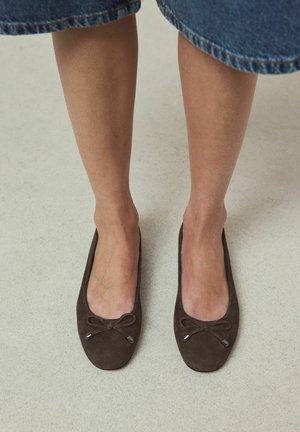 Next, Ballerina shoes - new chocolate brown
