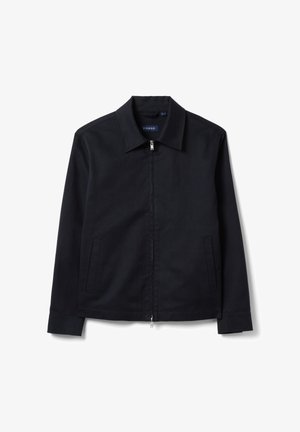 PIOMBO, REGULAR FIT JACKET WITH ZIP - Leichte Jacke - dark blue