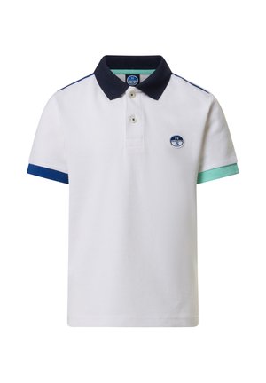 WITH MISMATCH CUFFS - Polo - white
