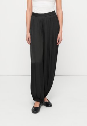 GRACE BALLOOON TROUSER - Pantalones - black