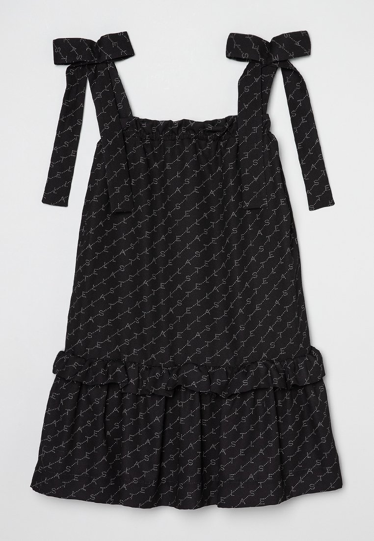 Stella McCartney Kids Jurk antraciet gemêleerd