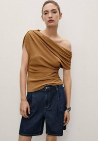 Mango - MARINA - Denim shorts - blue Thumbnail Image 1