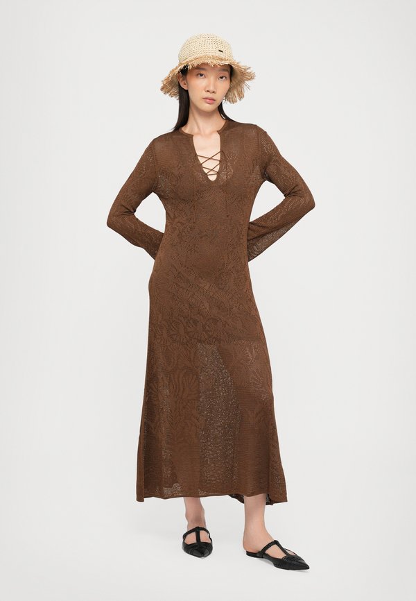 EZILDA - Jumper dress - brun3