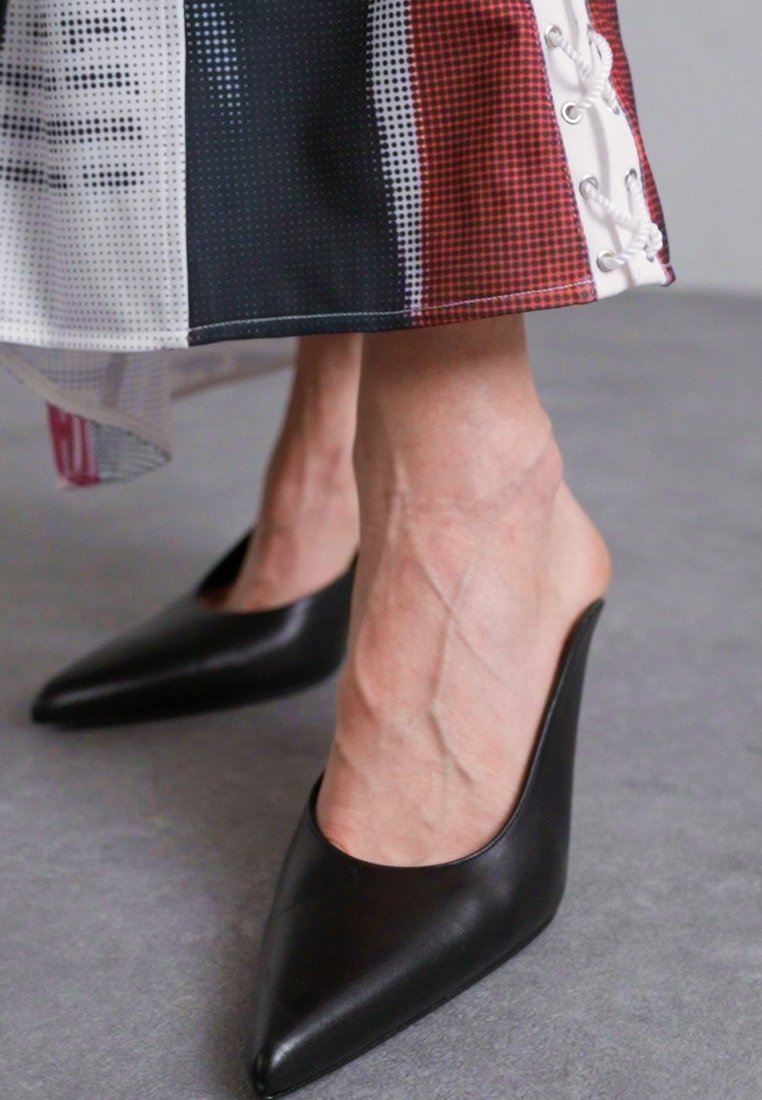 GIABORGHINI ABELLA - Heeled mules - black - Zalando.co.uk