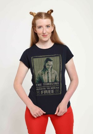 Henry Tiger LOKI BREAK FREE - T-shirt z nadrukiem