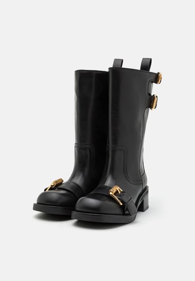 MOSCHINO STIVALE DONNA - Botas camperas - nero