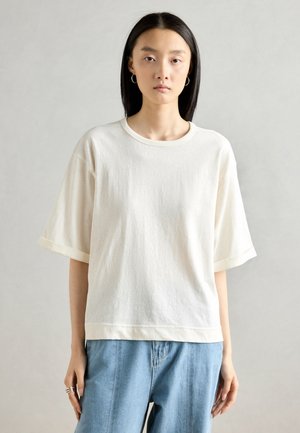SHORT SLEEVE - T-shirts - white cotton