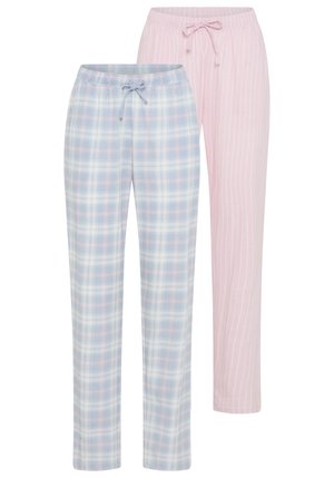 LASCANA, VIVANCE DREAMS BY LASCANA 2 PACK - Pyjamabroek - check aop