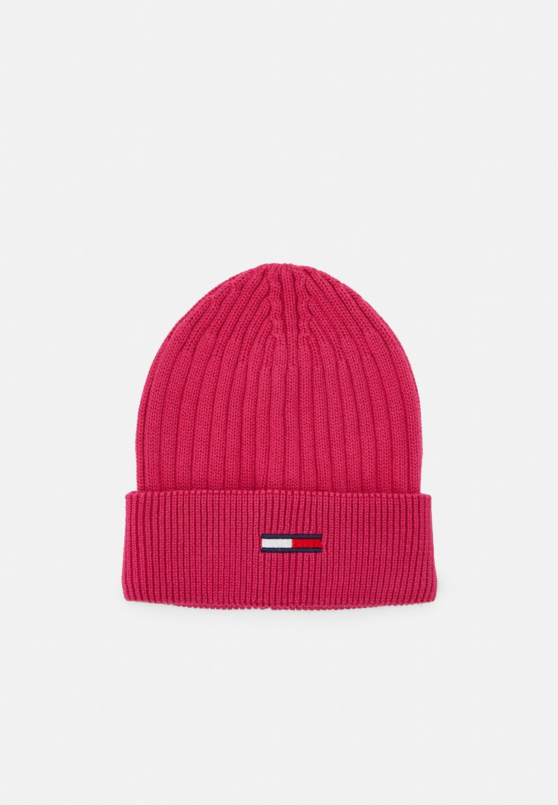 TJ Beanie - Black/Pink