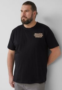 s.Oliver - Print T-shirt - schwarz Thumbnail Image 1