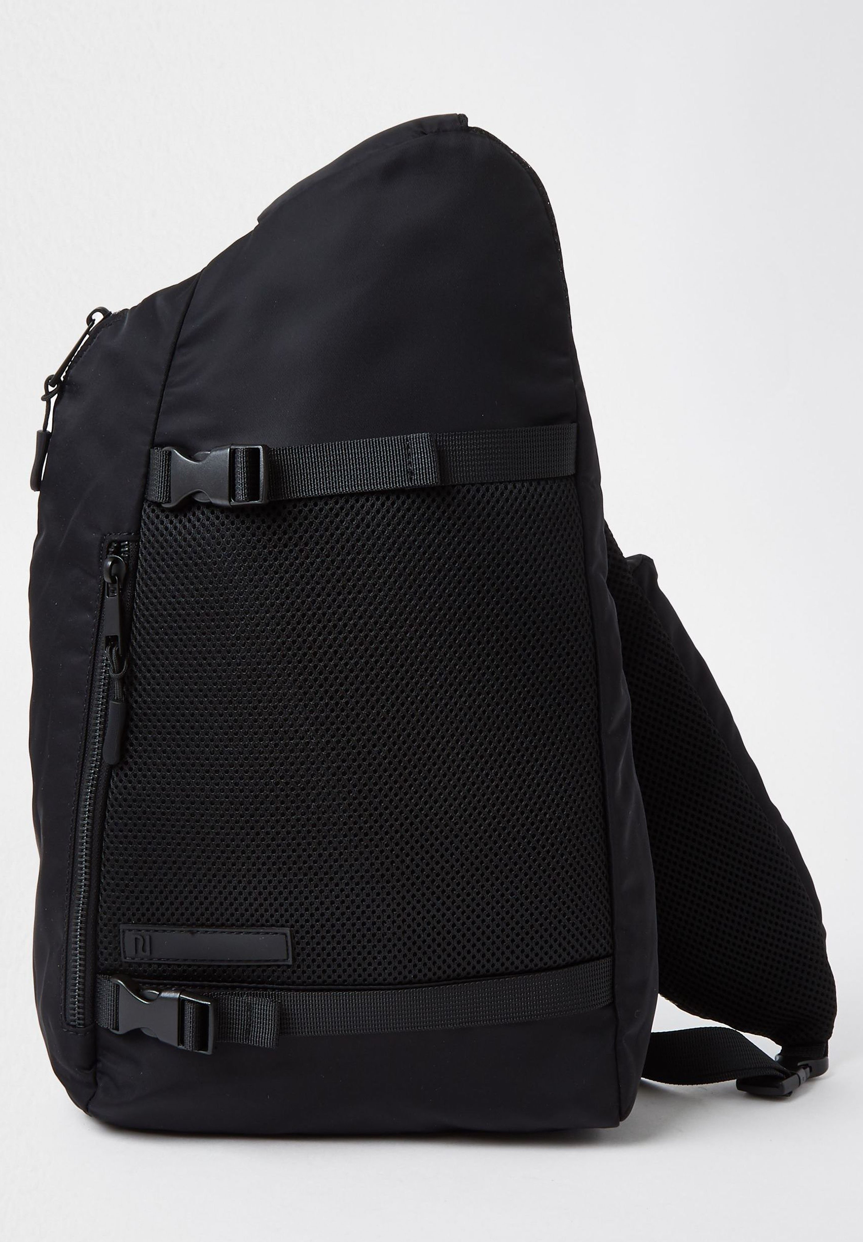 river island white backpack