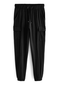 TALL - Reisitaskuhousut - black