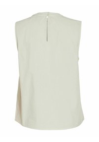 VILA OHNE ÄRMEL SCHLEIFEN - Blusa - birch
