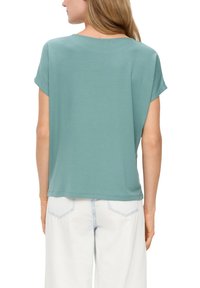 s.Oliver T-shirt basic - helles petrol