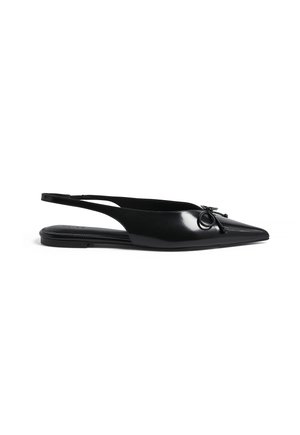 Slingback ballerina´s - black