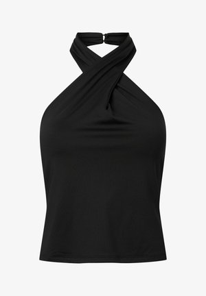 Pieces, Halterneck PCLULA - Débardeur - black