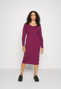 Anna Field Curvy Vestido de malha - purple