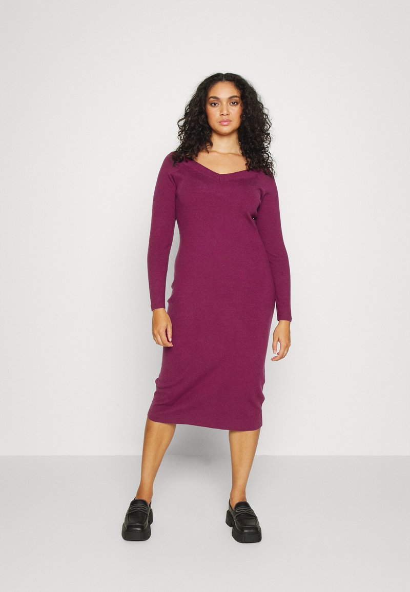 Damen Kleider | Anna Field Curvy Strickkleidpurple/lila - FP95630 Damen Kleider | Anna Field Curvy Strickkleidpurple/lila - FP95630