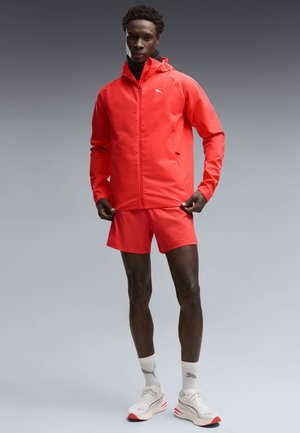 Puma, M RUN RAINCELL JACKET - Laufjacke - ultra red