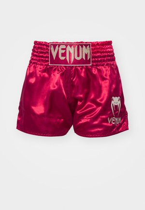 Venum CLASSIC MUAY THAI SHORT - Short de sport - bordeaux/gold