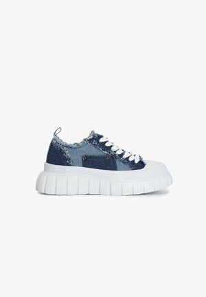 CAFèNOIR CANVAS - Sneakers laag - blu