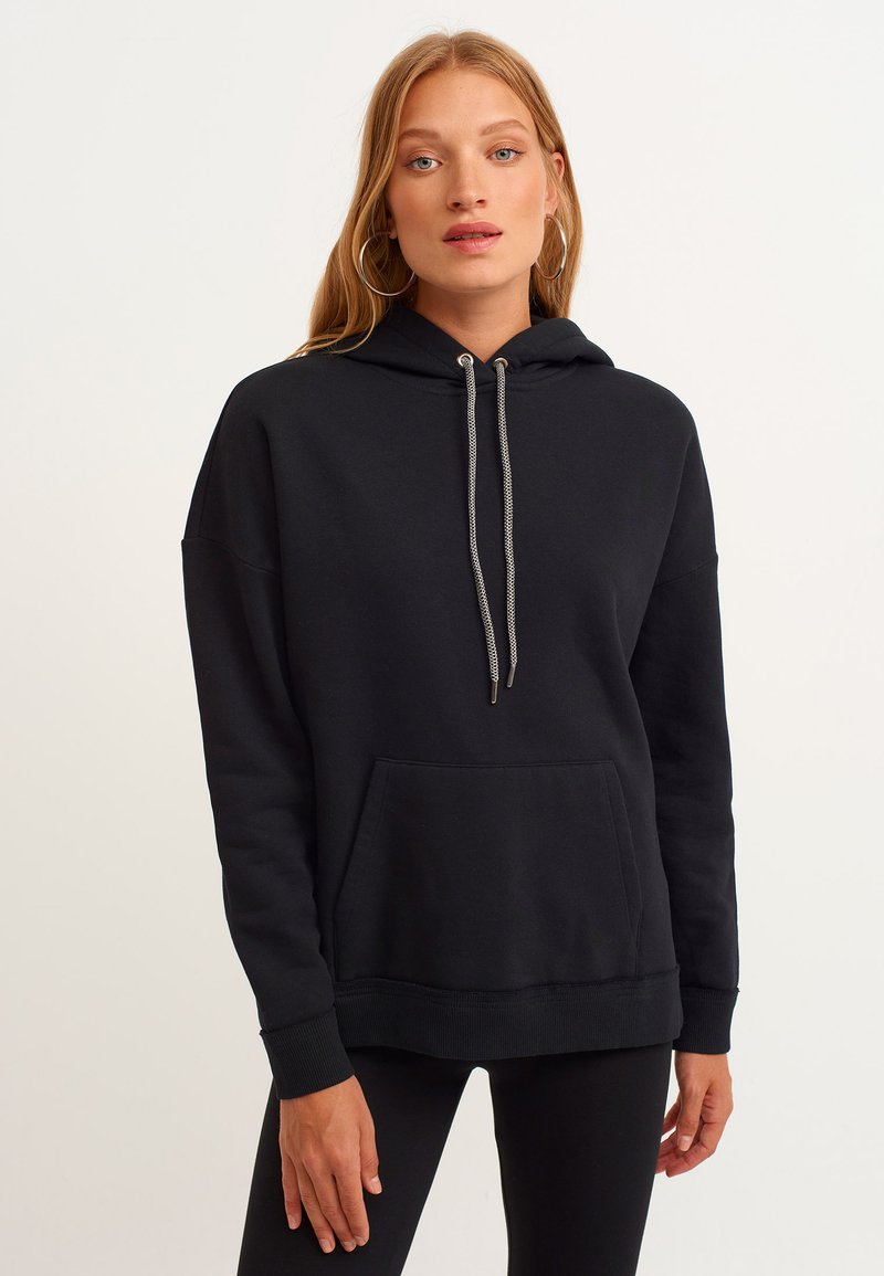 Damen Sweatshirts | OXXO Kapuzenpullover black/schwarz - OV71060 Damen Sweatshirts | OXXO Kapuzenpullover black/schwarz - OV71060