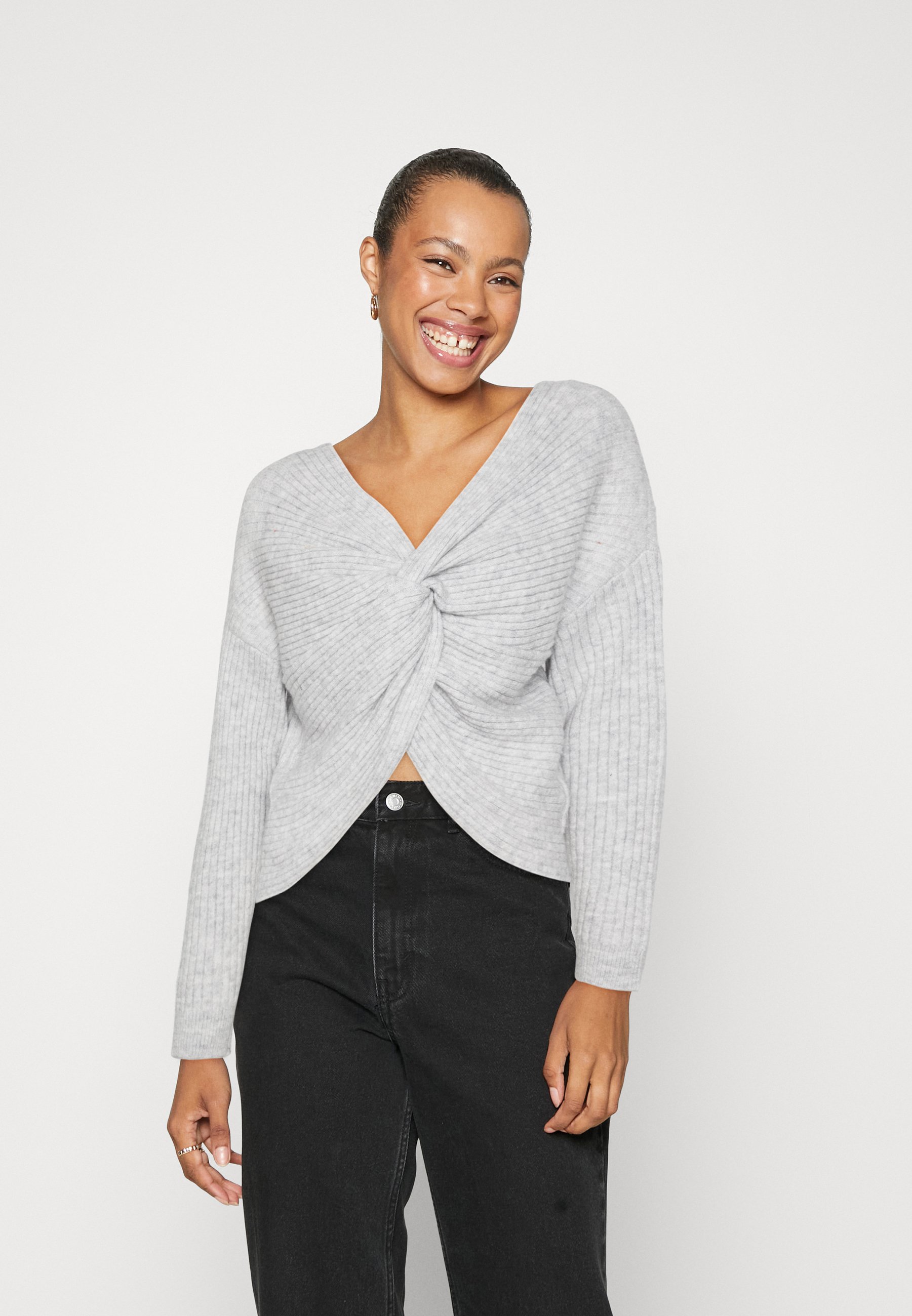 hollister twist sweater
