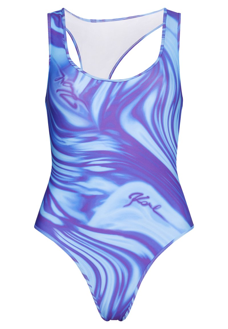 Karl Lagerfeld Badpak lila Karl Lagerfeld Badpak lila