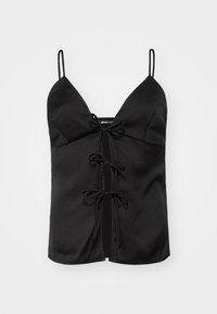 TIE SINGLET - Viršus - black