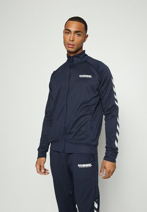 Hummel HMLLEGACY SET - Træningssæt - blue nights/white