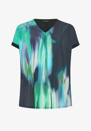 Evans, PLUS SIZE SHORT SLEEVE TOPS. - Print T-shirt - multi