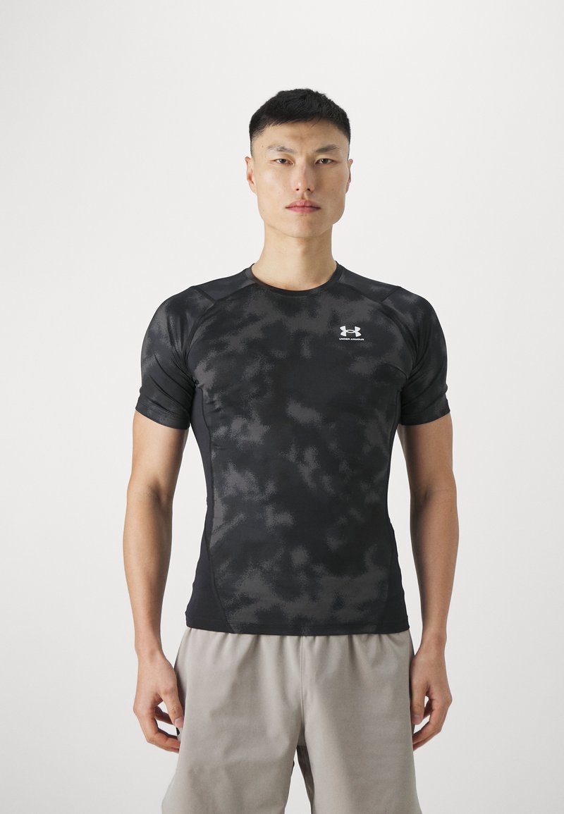 Under Armour - PRINTED  - Hemd - black/white, Vergroten