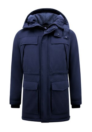 Wintermantel - blauw