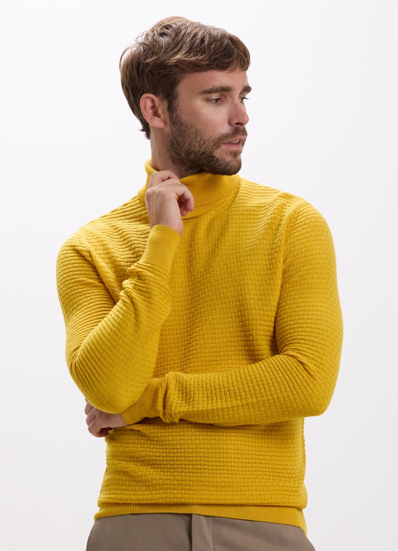 Calliope DOLCEVITA LAVORATA - Strickpullover - giallo