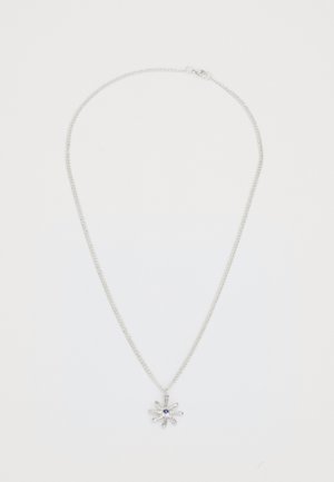 RHYTHM STAR CHAIN UNISEX - Nyaklánc - silver-coloured/blue sapphire