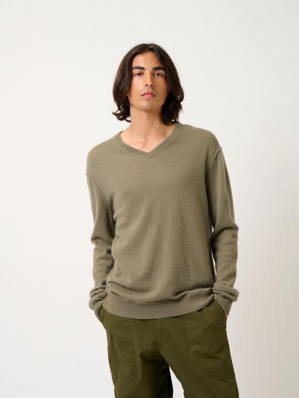 TIMEO - Strickpullover - army
