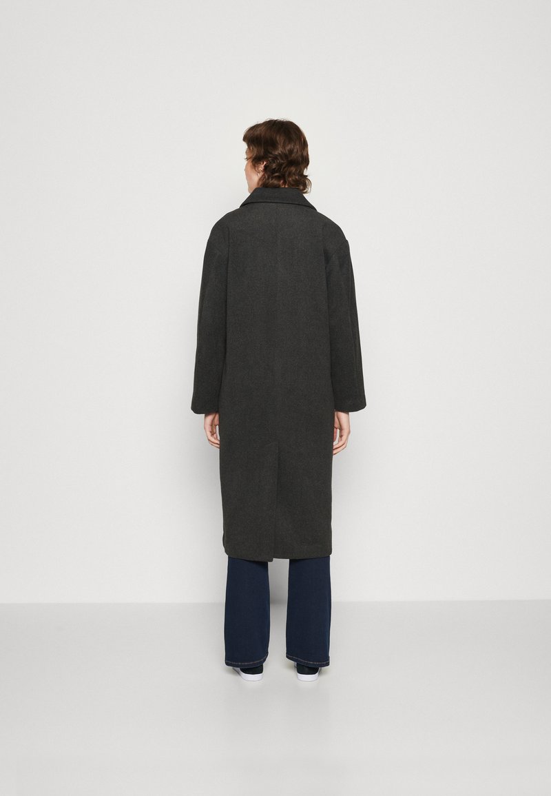 Monki Klassischer Mantel - grey melange/grau - Zalando.de