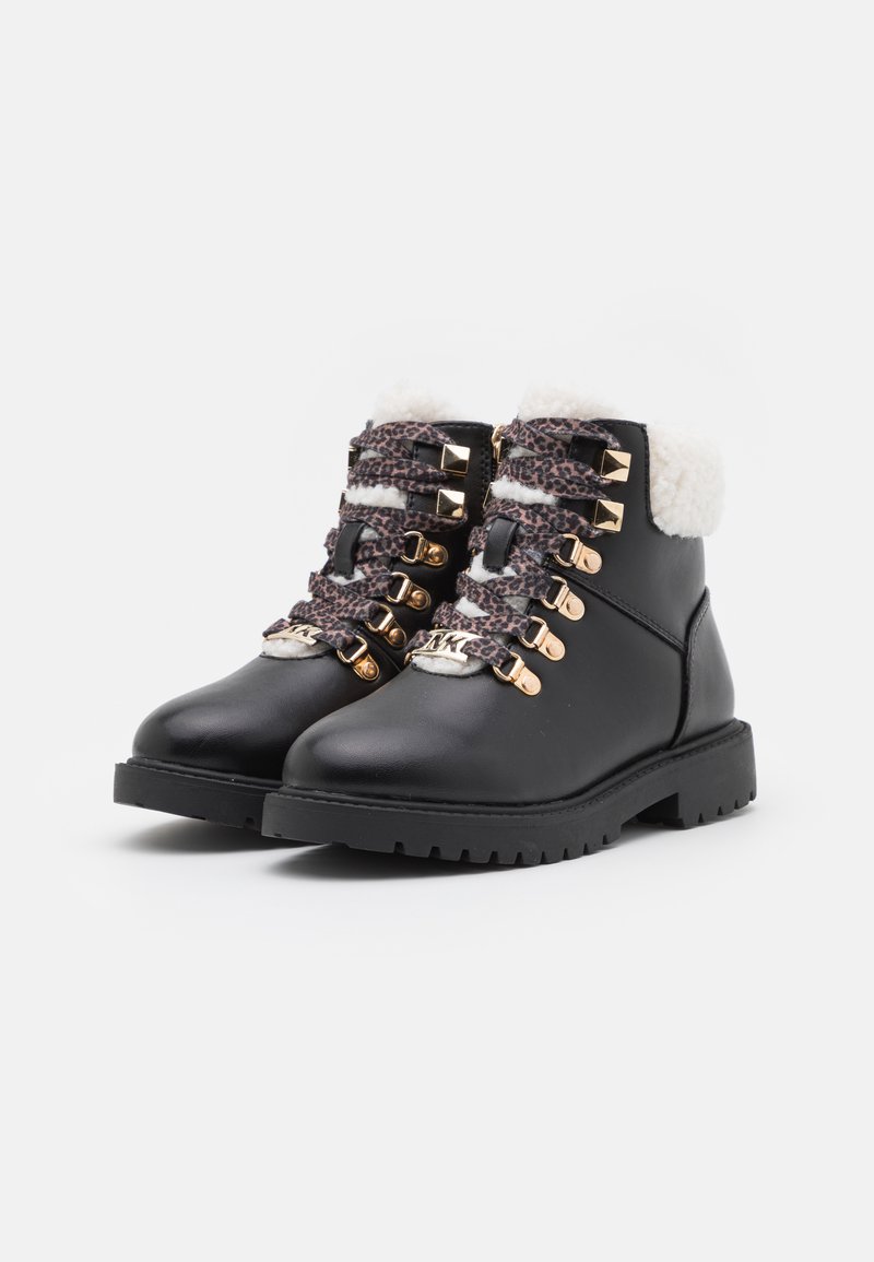 Michael Michael Kors Madeline Kyra Lace Up Ankle Boots Black Zalando Co Uk