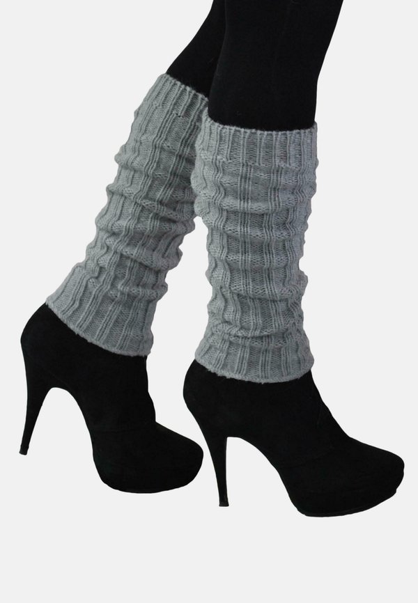 ALPACA WARMERS - Stulpen - hellgrau