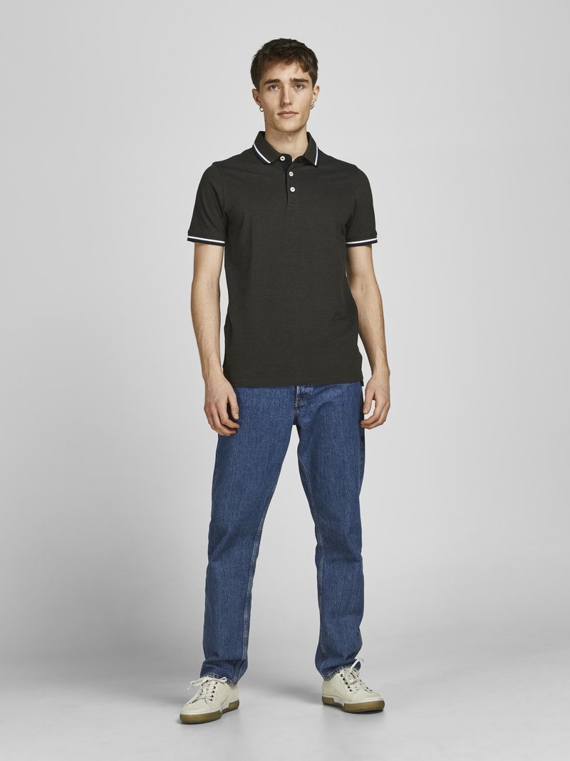 Jack & Jones - JJEPAULOS SS 2PK  NOOS - Poloshirt - navy blazer, Vergroten