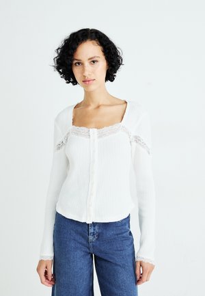 LETS PARTY CARDI - Cardigan - clean ivory