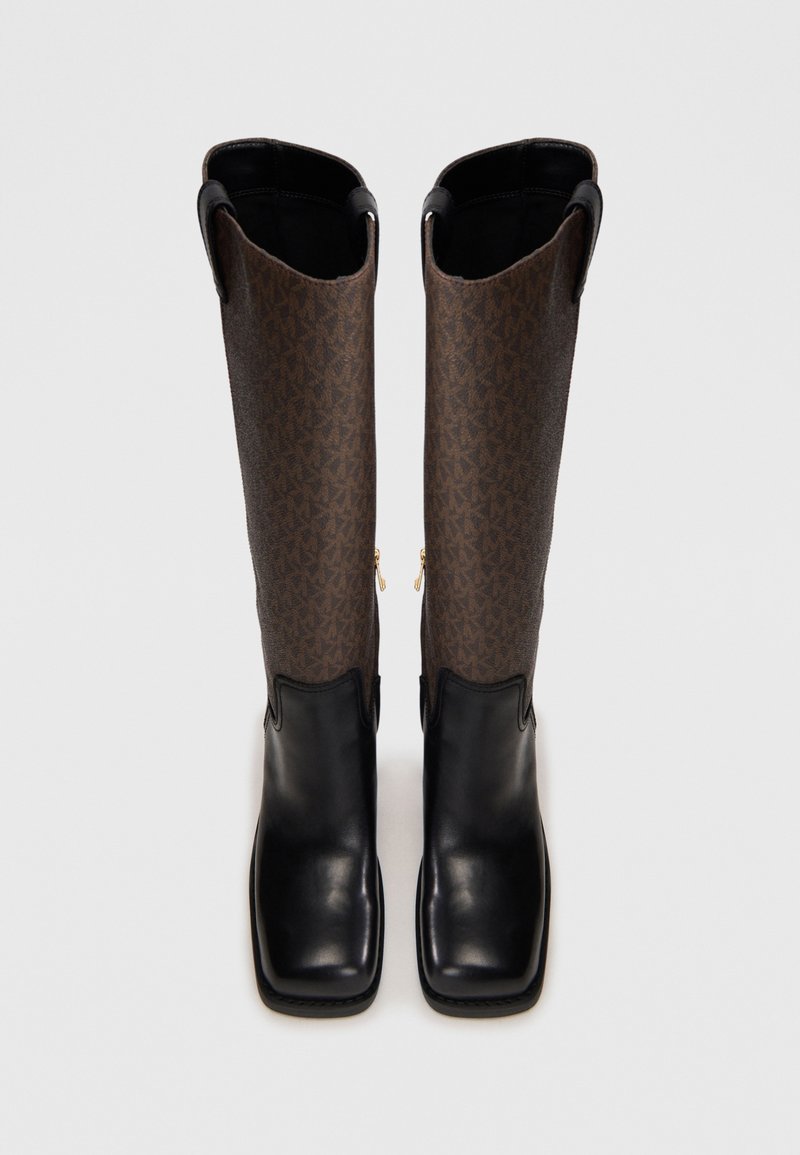 Bottines Cuir Marron à Talons Hauts Taille 39 - Occasion, Doublées Cuir, Fabriqué En Italie