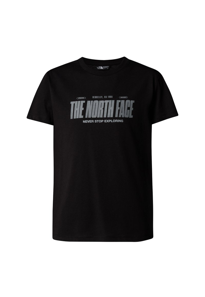 The North Face T-shirt print zwart